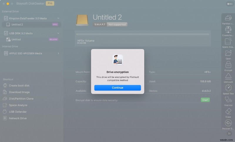 macOSでAPFSボリュームの暗号化エラー（-69596）を解決する方法