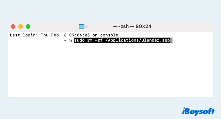 macOSでBlenderを完全にアンインストールし、残留ファイルをクリーンアップする方法