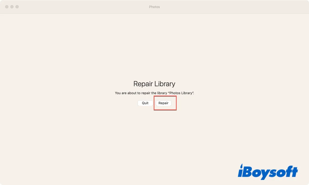 Macで「写真がシステムフォトライブラリを見つけられません」エラーを解決する方法