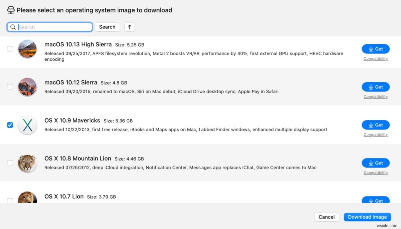 OS X Mavericks 10.9 – 無料の公式ISO・DMG・インストーラーダウンロードガイド