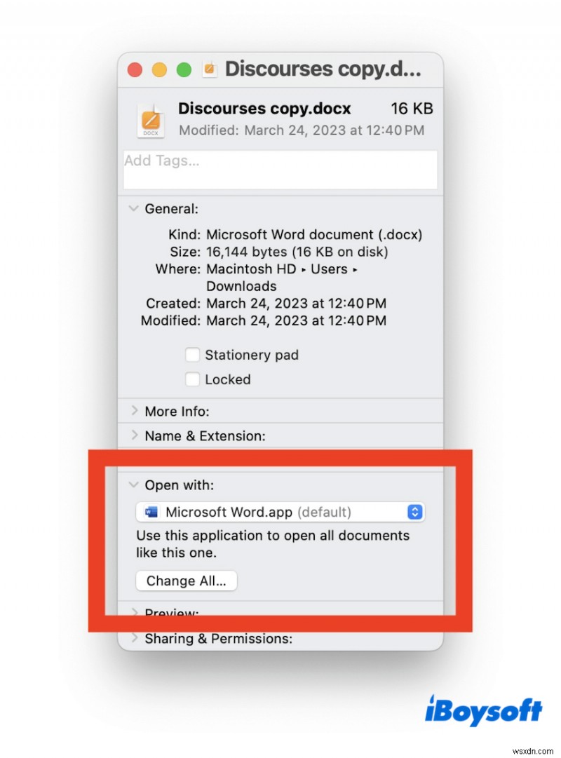 macOS SequoiaでMicrosoft Officeファイルが開けないエラーを修正する方法