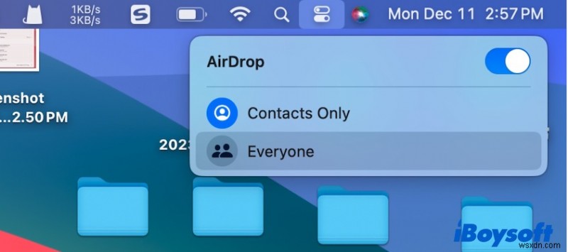 MacでAirDropが表示されない?Finderサイドバーと右クリックメニューを復元する簡単な対処法