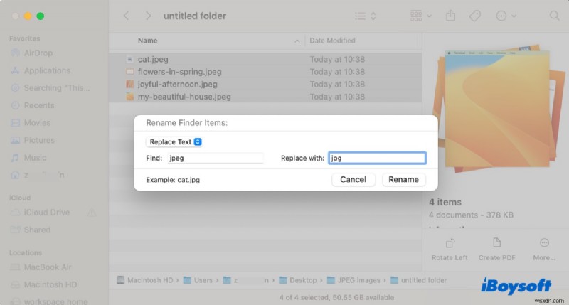 初心者向けガイド:MacでJPEGをJPGに変換する3つの方法