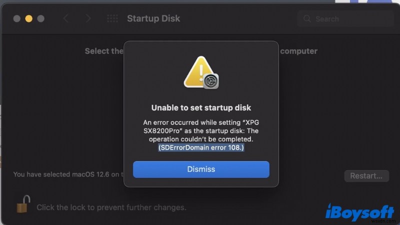 【解決】macOSインストール中の「起動ディスクを設定できません」(SDErrorDomainエラー104)の直し方