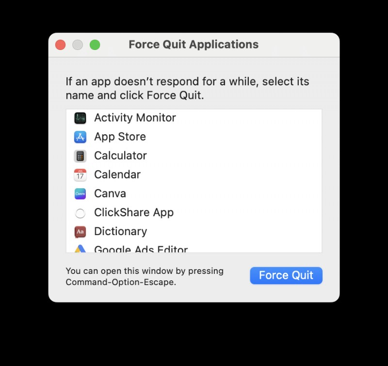 フリーズしたMacアプリを素早く安全に強制終了する7つの方法