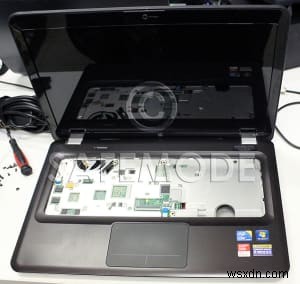HP Pavilion DV6-3000修理ガイド|過熱とフタ閉じ不良を直すボトムケース交換の手順