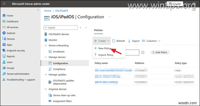 Microsoft IntuneでiOSデバイス向けDDM更新ポリシーを設定する完全ステップガイド