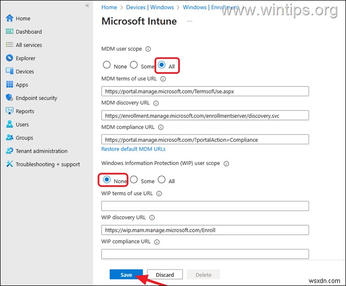 Intune 登録時の自動登録エラー(イベント ID 304/307)の解決方法