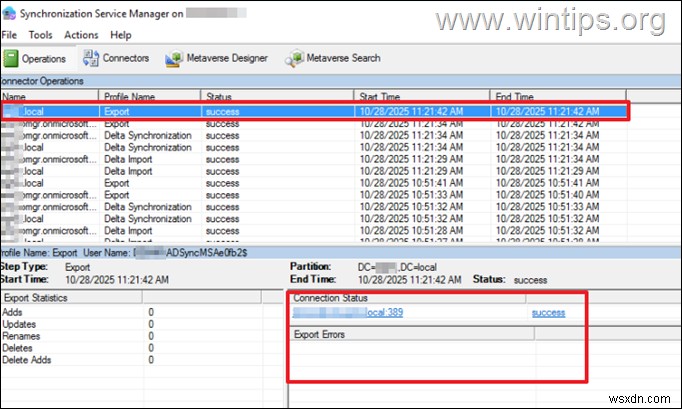 Azure AD Connect のエクスポート許可エラー 8344 を解決する方法【ステップバイステップガイド】