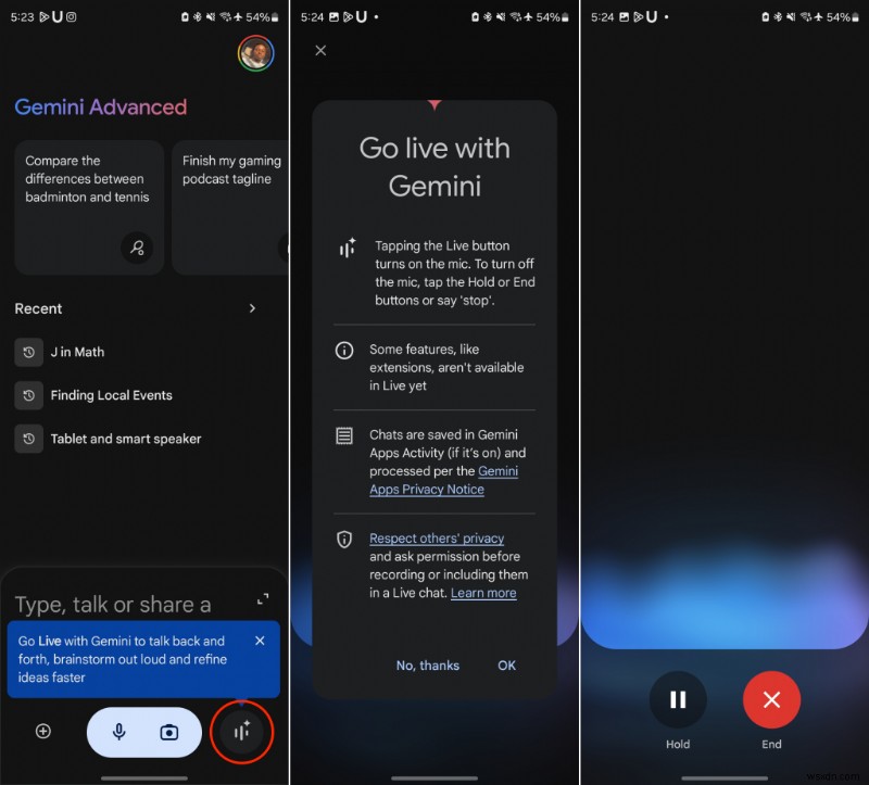 Google、AI音声アシスタント「Gemini Live」を全Androidユーザー向けに無料開放