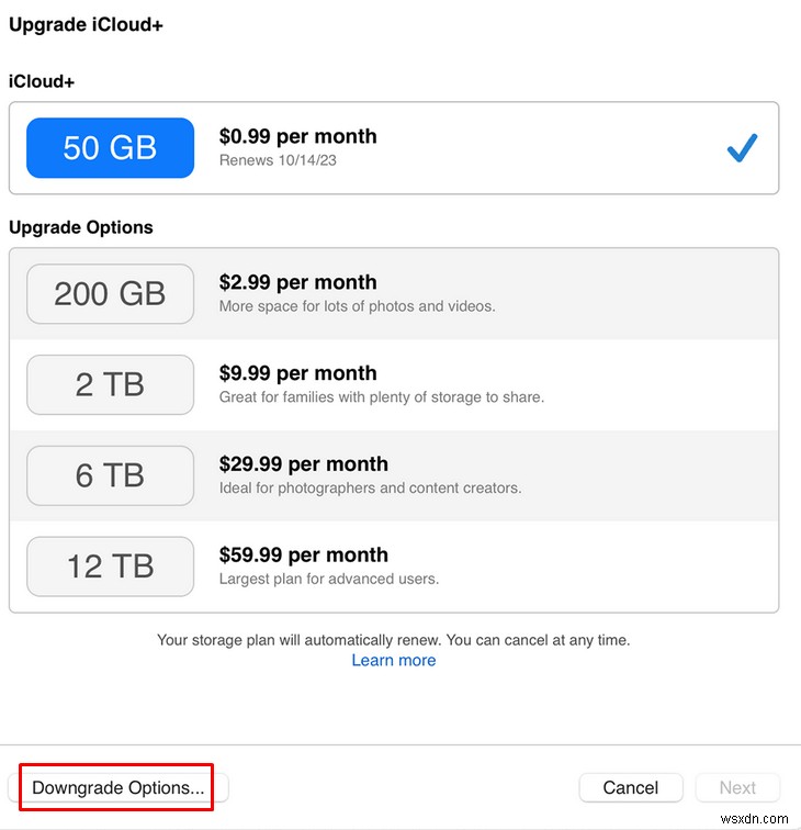 iCloudストレージプランをダウングレード・解約する方法【iPhone/Mac/Windows対応】