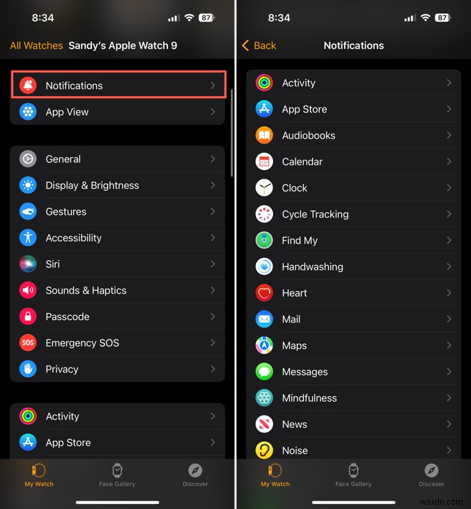 Apple Watchで振動のみのアラートを有効にする方法
