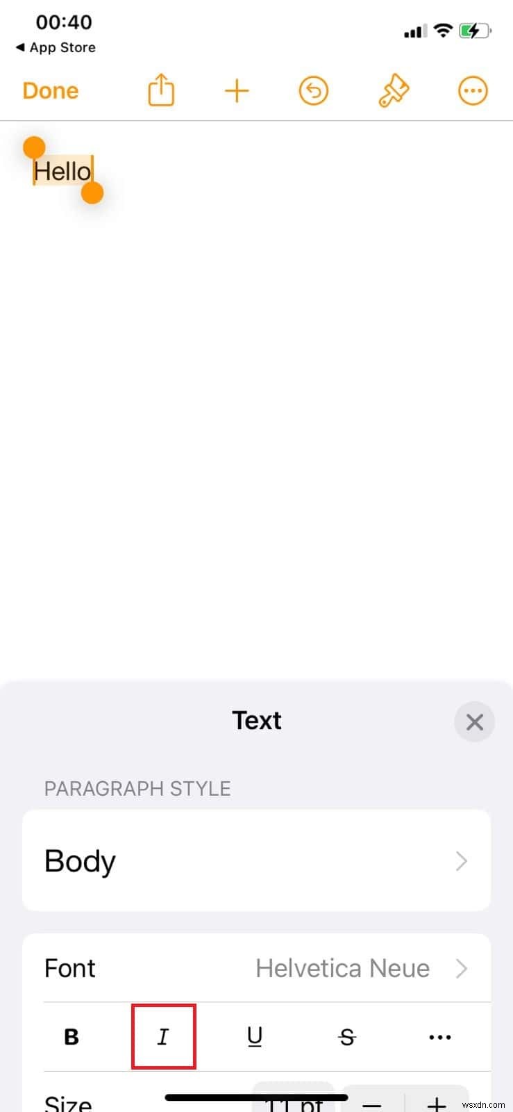 iPhoneでテキストを斜体にする方法をアプリ別に徹底解説
