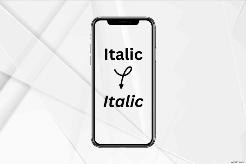 iPhoneでテキストを斜体にする方法をアプリ別に徹底解説