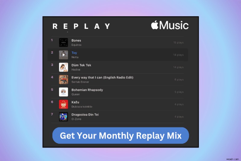 【2024年版】Apple Musicのマンスリーリプレイ(月間再生ランキング)にアクセスする方法