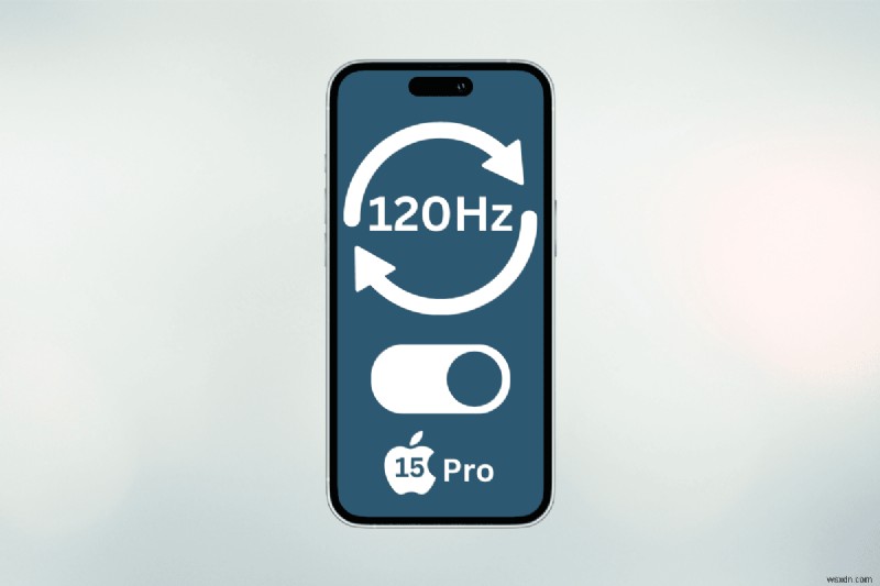 iPhone 15 Proで120Hzリフレッシュレートを有効・無効にする方法【ステップバイステップ解説】