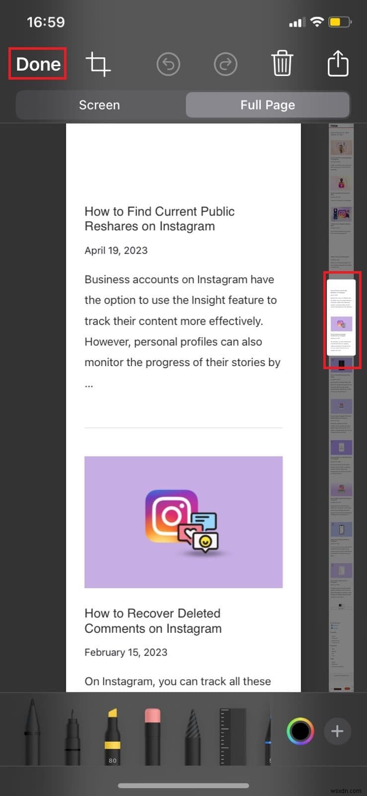 【保存版】iPhoneでWebページや会話全体を1枚に収める!スクロールスクリーンショット(全ページ撮影)のやり方を徹底解説