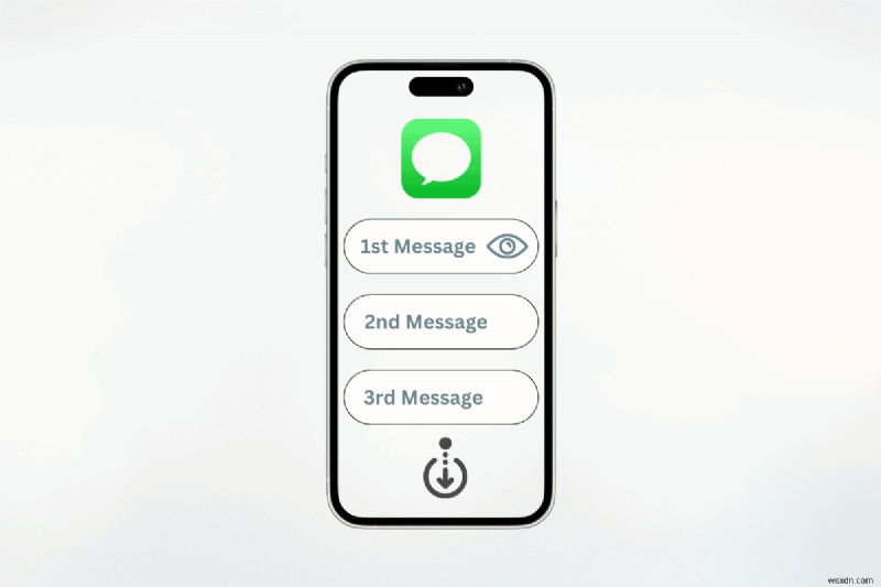 スクロール不要!iMessageの最初のメッセージに一瞬でジャンプする方法