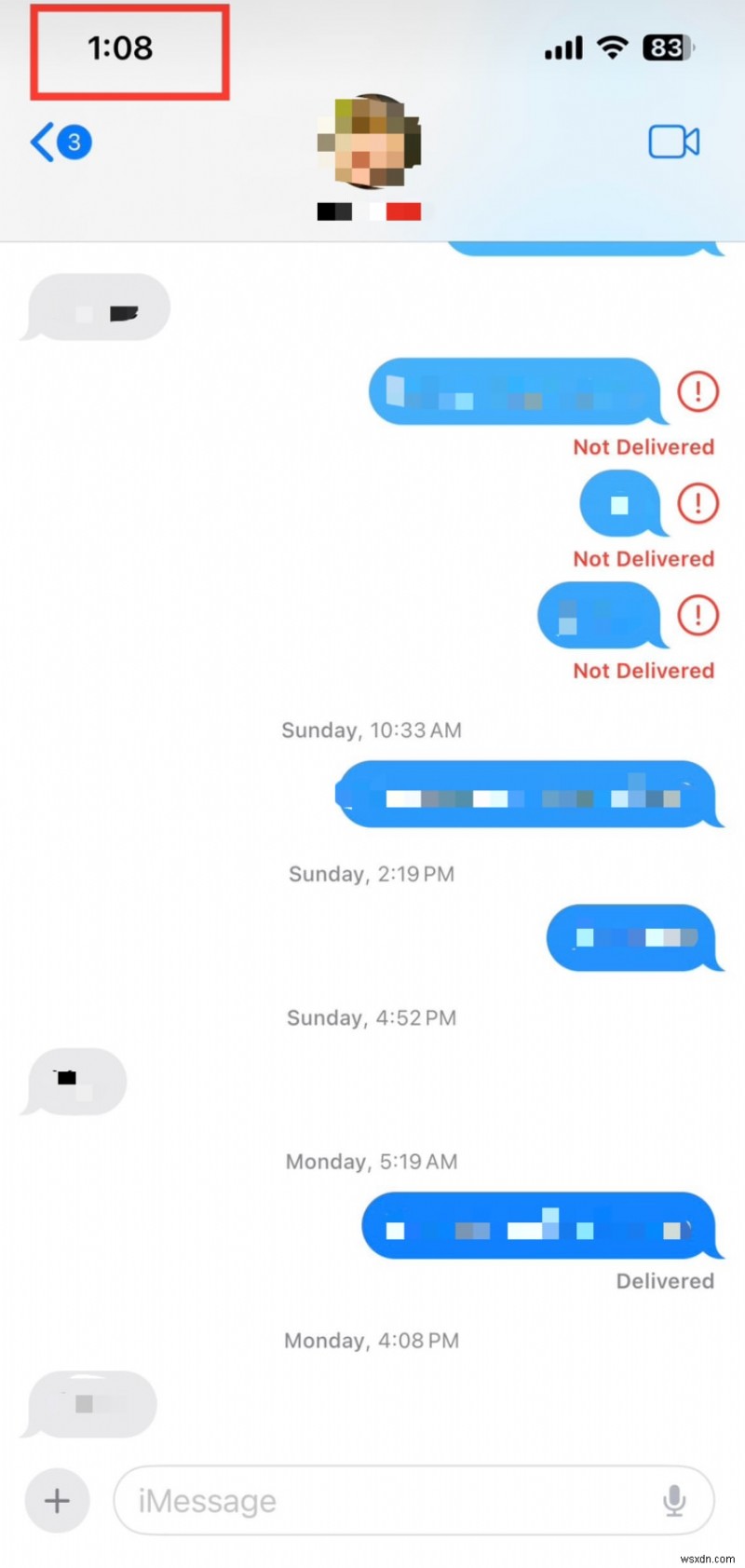 スクロール不要!iMessageの最初のメッセージに一瞬でジャンプする方法