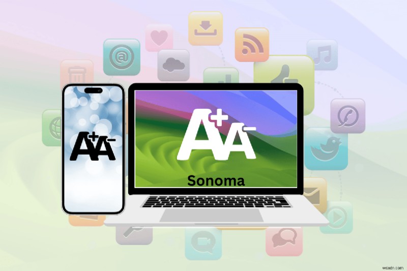 iPhoneとmacOS Sonomaでアプリごとに文字サイズを変更する方法【完全ガイド】