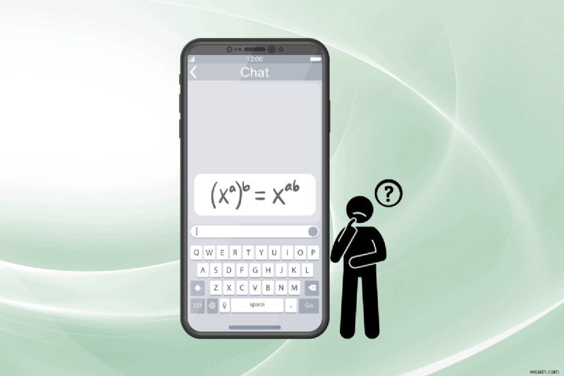 iPhoneで指数(上付き文字・小さな数字)を入力する方法【画面回転・文字置換で簡単入力】