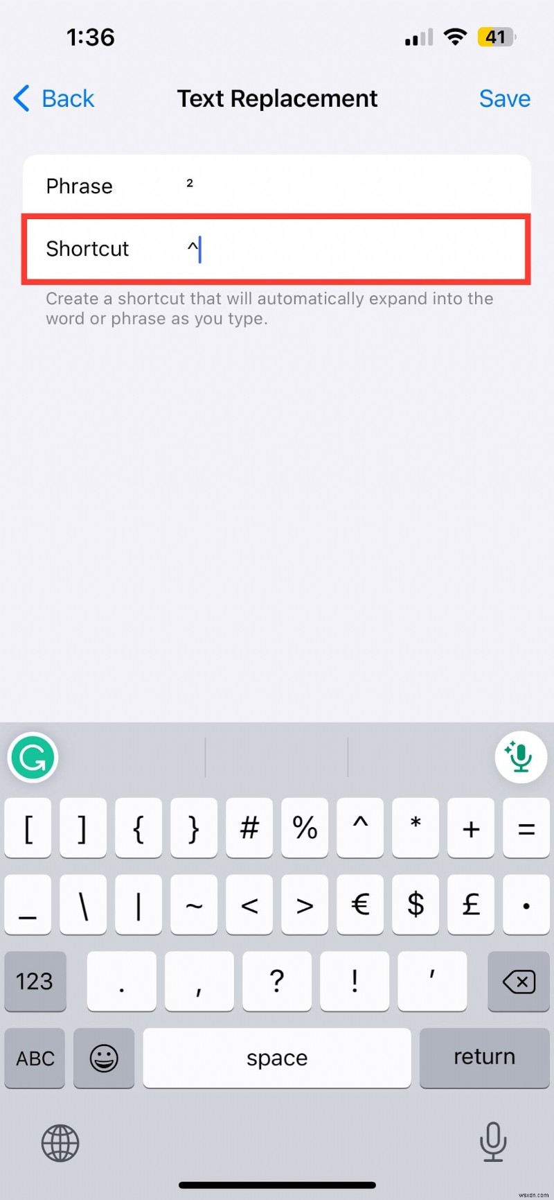 iPhoneで指数(上付き文字・小さな数字)を入力する方法【画面回転・文字置換で簡単入力】