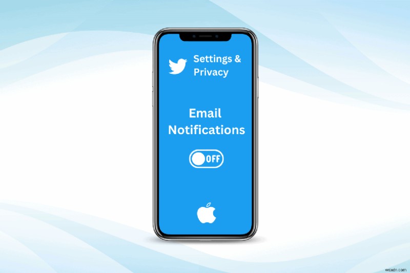 iPhoneでTwitter(X)のメール通知をオフにする方法|数タップで完了する簡単手順