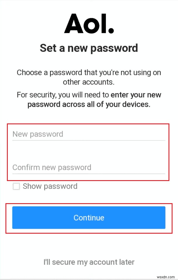 iPhoneでAOLのパスワードを変更する方法|初心者向け完全ステップガイド