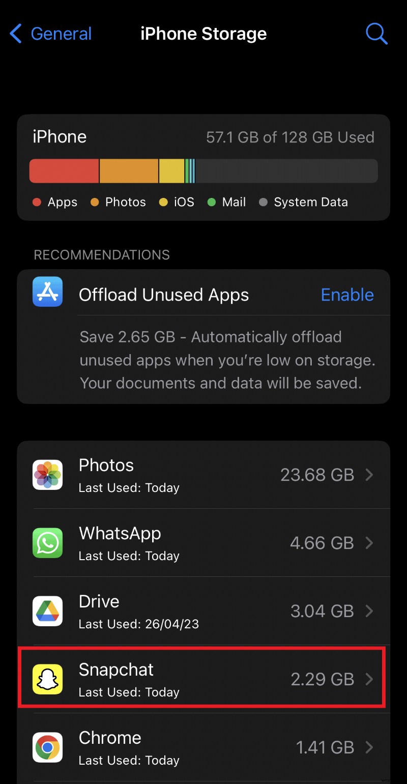 iPhoneでSnapchatのデータを削除する方法|ストレージとアプリの動作を改善する3つのコツ