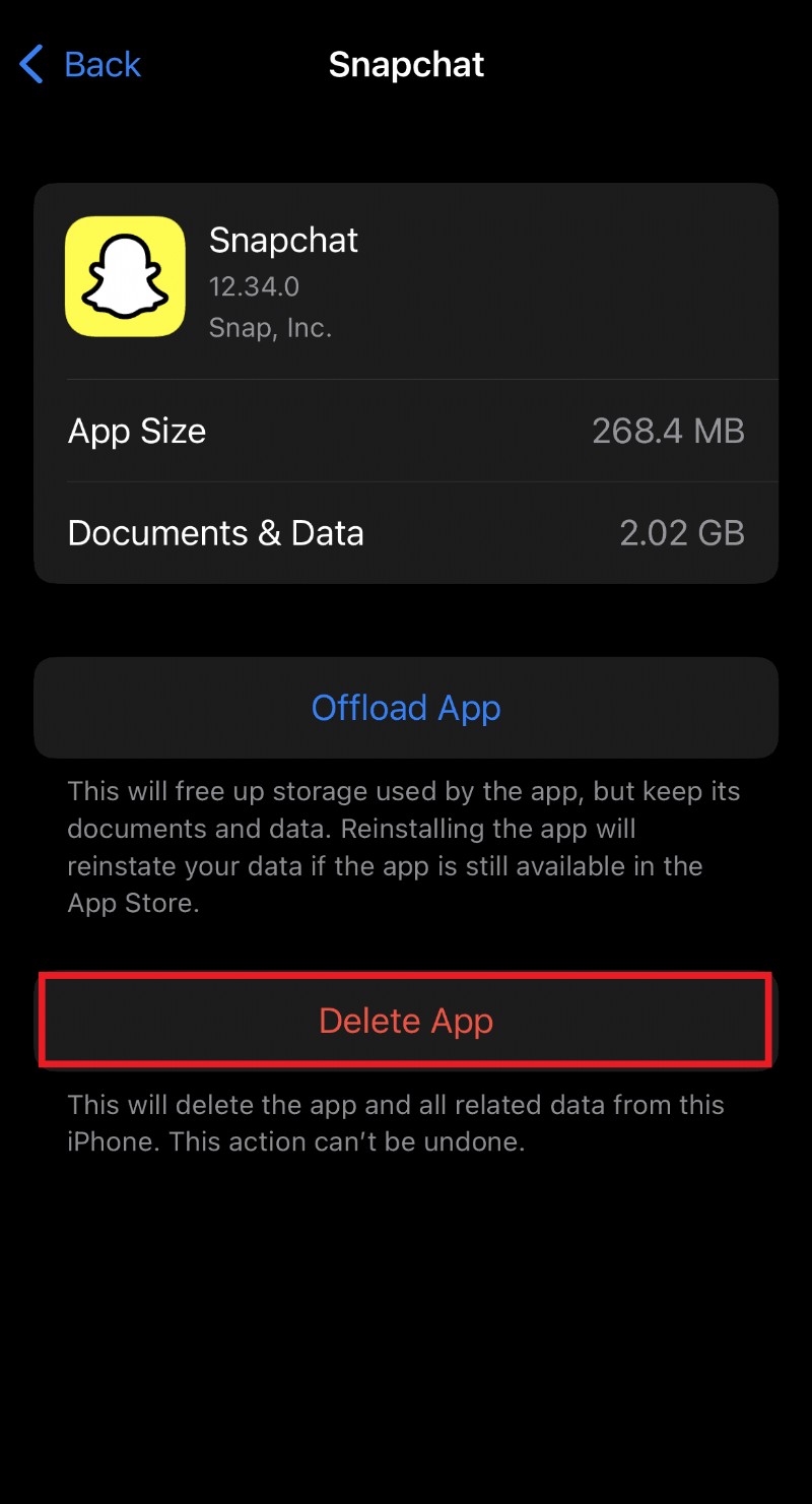 iPhoneでSnapchatのデータを削除する方法|ストレージとアプリの動作を改善する3つのコツ