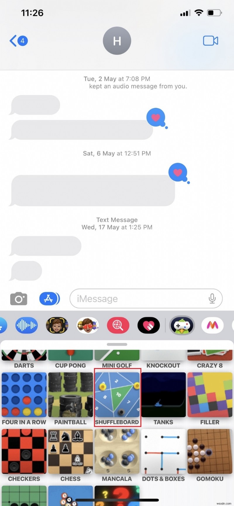 iMessageでシャッフルボードをプレイする方法|今すぐ勝てるステップバイステップガイド
