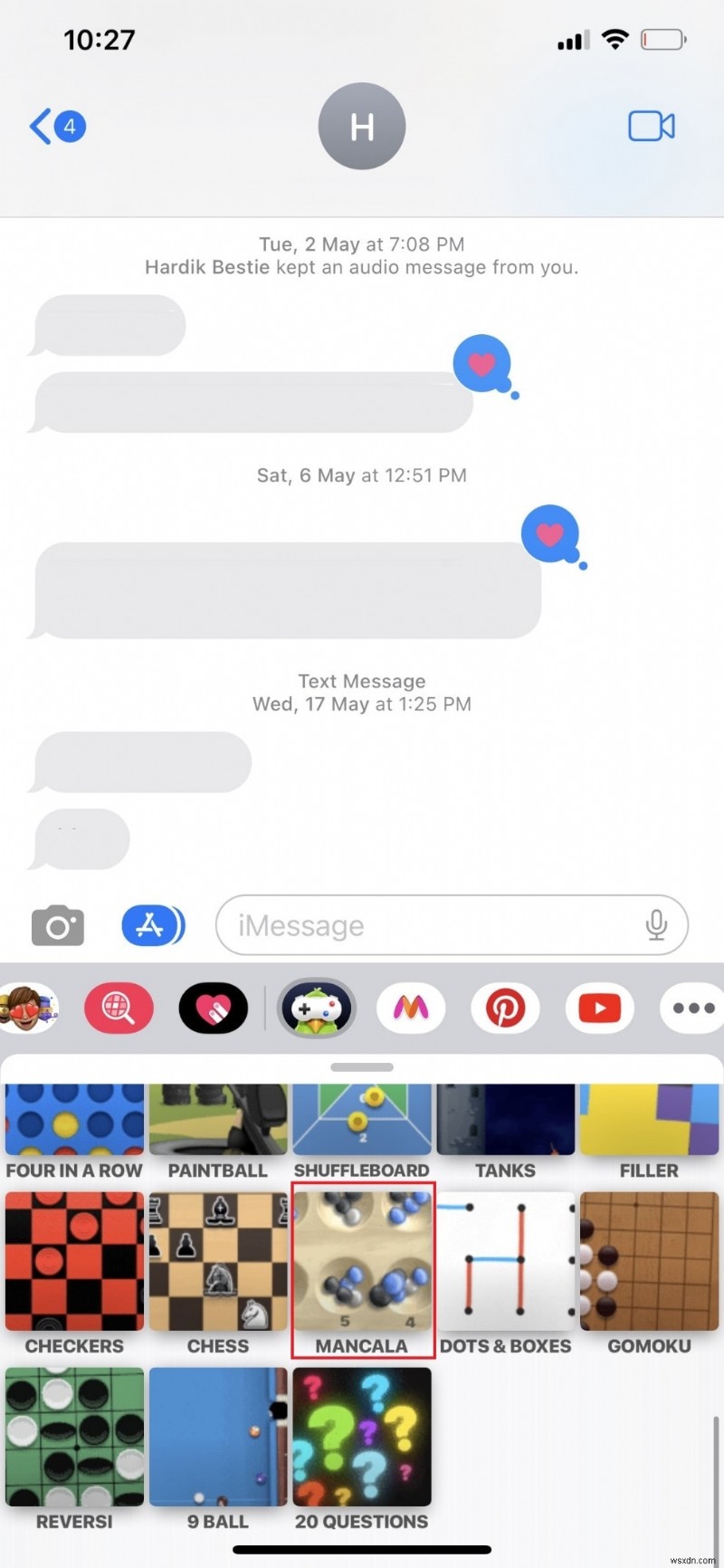 iMessageでマンカラを遊ぶ方法:ステップバイステップ完全ガイド