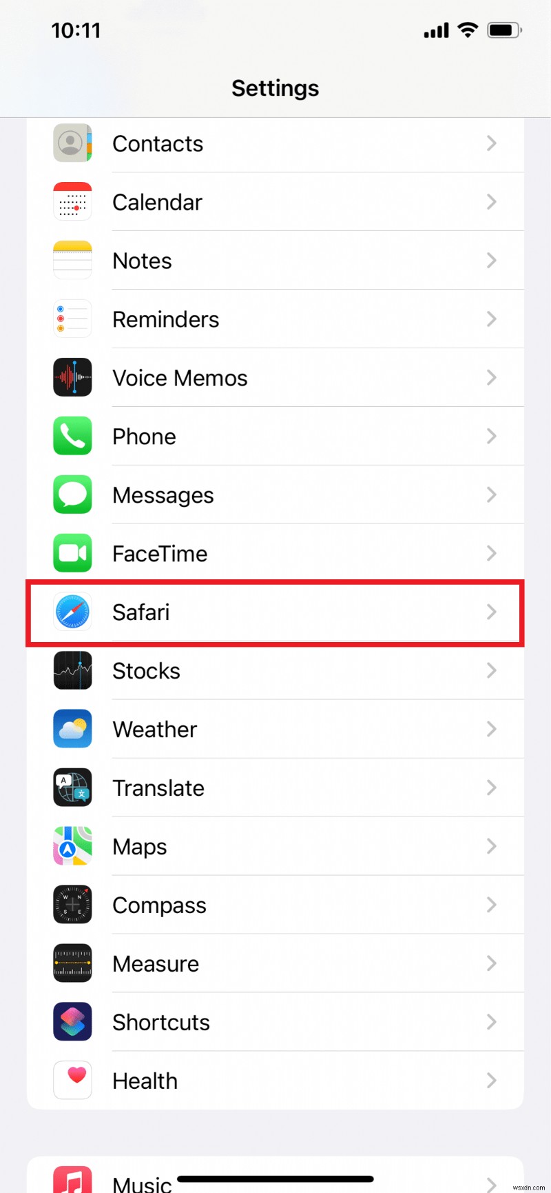 iPhoneのSafariで「トップヒット」を数分で非表示にする方法