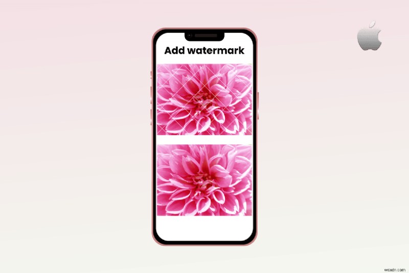 数分で完成!iPhoneでプロ仕様の透明ウォーターマークを作成する方法