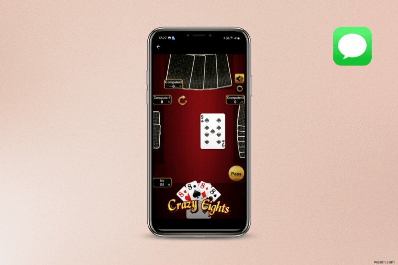 iMessageでCrazy 8(クレイジーエイト)を楽しもう!Game Pigeonで友達と盛り上がるカードゲームの遊び方