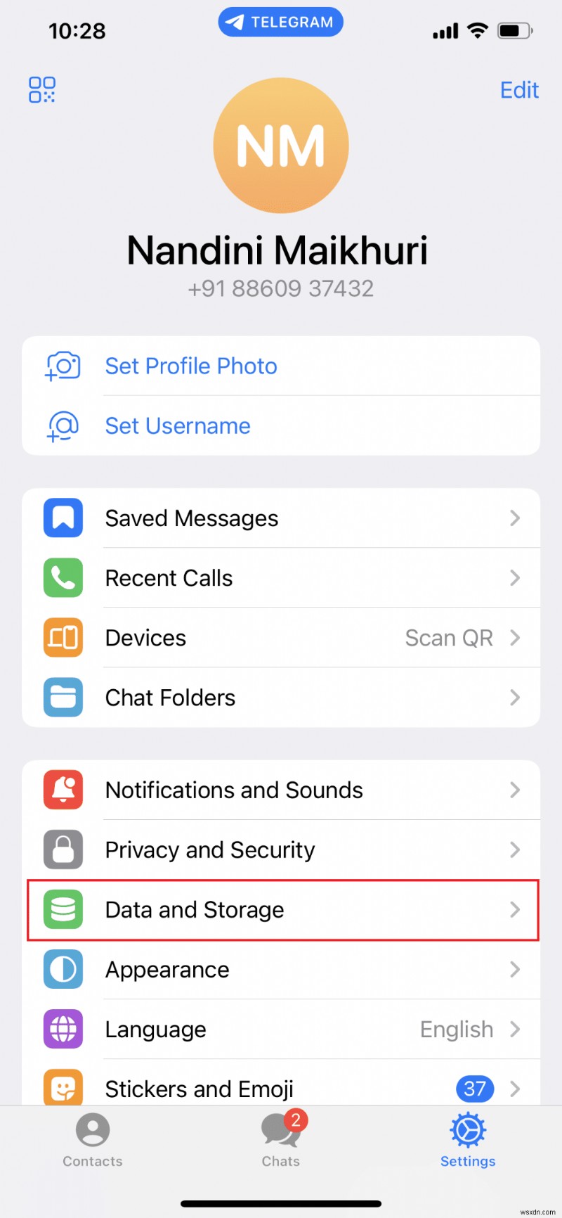 iPhoneでTelegramのファイルとデータを削除する方法|ステップバイステップ完全ガイド