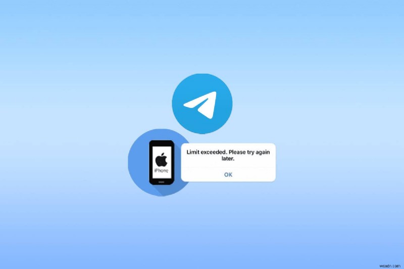 【iPhone】Telegram「制限超過」エラーの原因と今すぐできる対処法7選