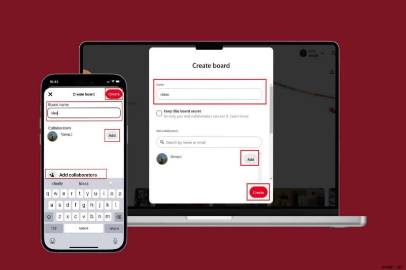 Pinterestで共同ボードを作成する方法|スマホ・PC対応のステップバイステップガイド