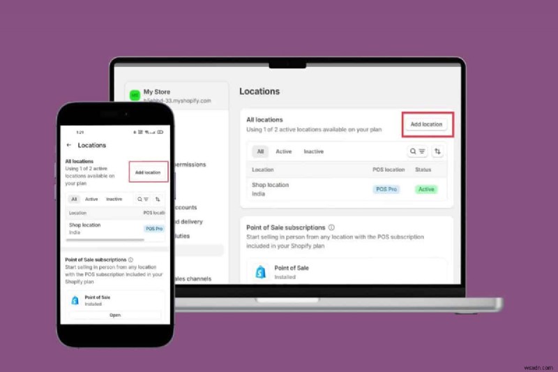 Shopifyストアに実店舗の所在地を追加する方法｜スマホ・PC両対応のステップバイステップガイド