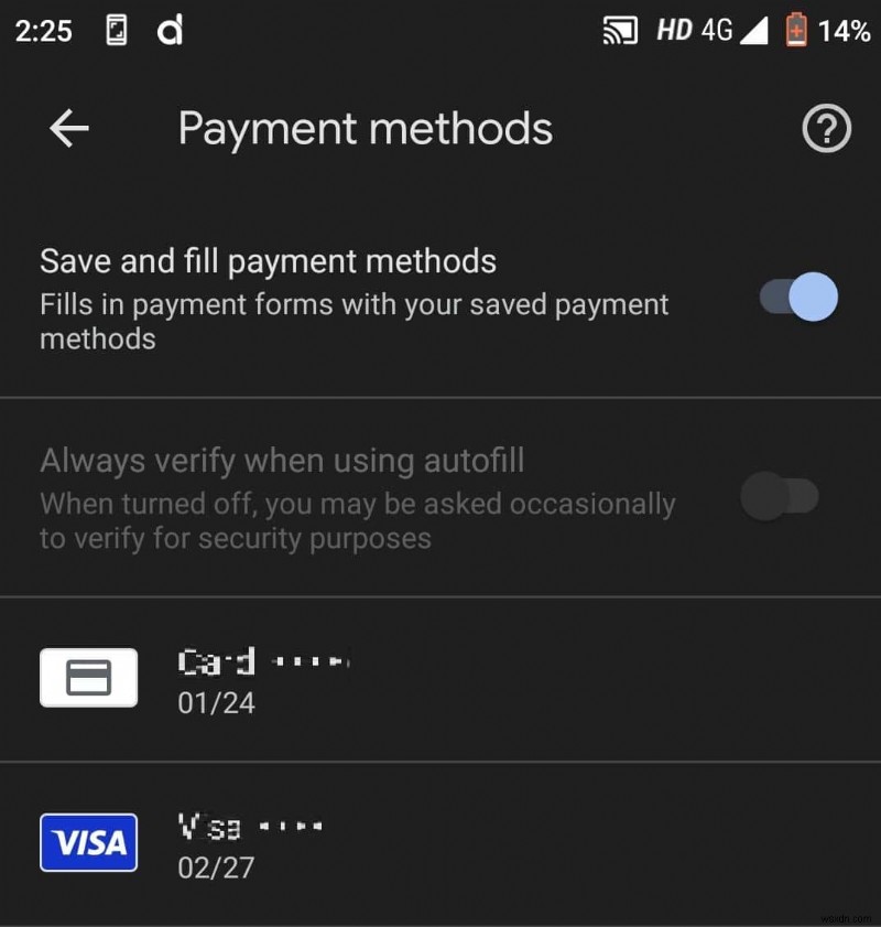 Androidで保存済みクレジットカードを確認・管理する方法：ステップバイステップガイド