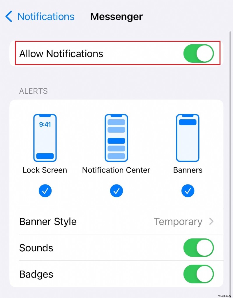 iPhoneでFacebook Messengerにマーケットプレイスのメッセージが表示されないときの対処法7選