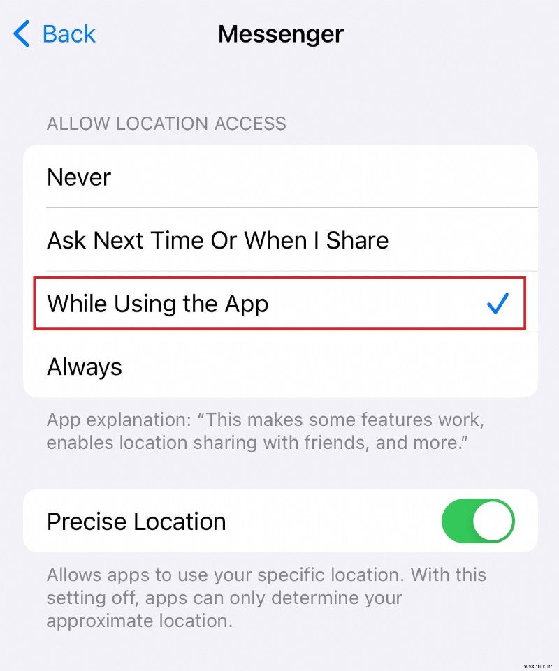 iPhoneでFacebook Messengerにマーケットプレイスのメッセージが表示されないときの対処法7選