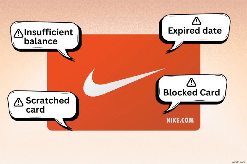 Nikeギフトカードが使えないときの対処法|よくあるエラーの解決策を徹底解説