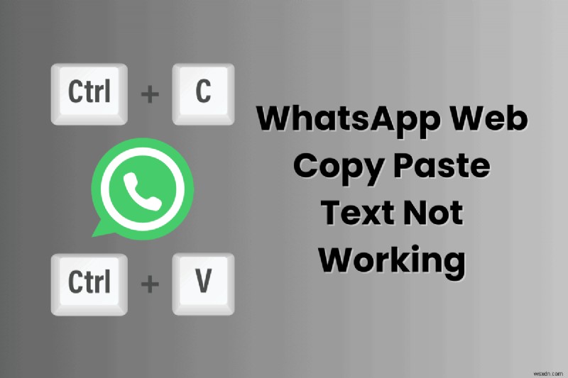 WhatsApp Webでコピー&ペーストができない時の対処法|段階的に解決できる6つの修正ガイド