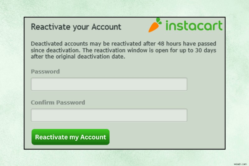 Instacartアカウントをすぐに復活させる方法｜初心者向けステップバイステップガイド
