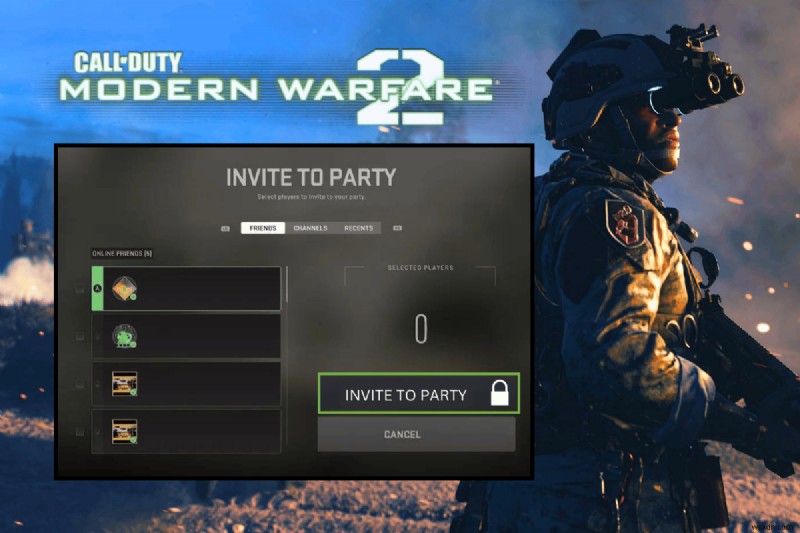 【CoD:モダン・ウォーフェア2】「パーティーへの招待がロックされました」エラーの原因と解決策まとめ
