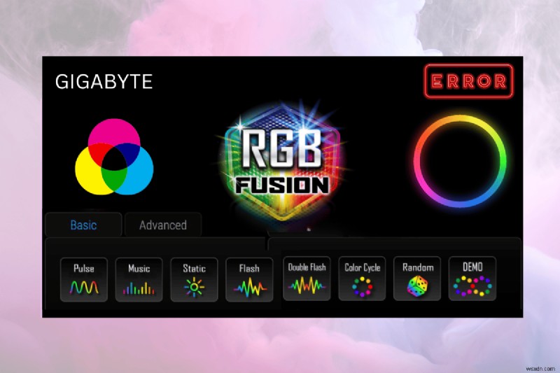 GIGABYTE RGB Fusionが動作しない時の直し方|クイックトラブルシューティングガイド
