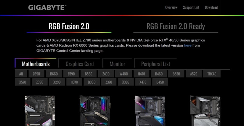 GIGABYTE RGB Fusionが動作しない時の直し方|クイックトラブルシューティングガイド