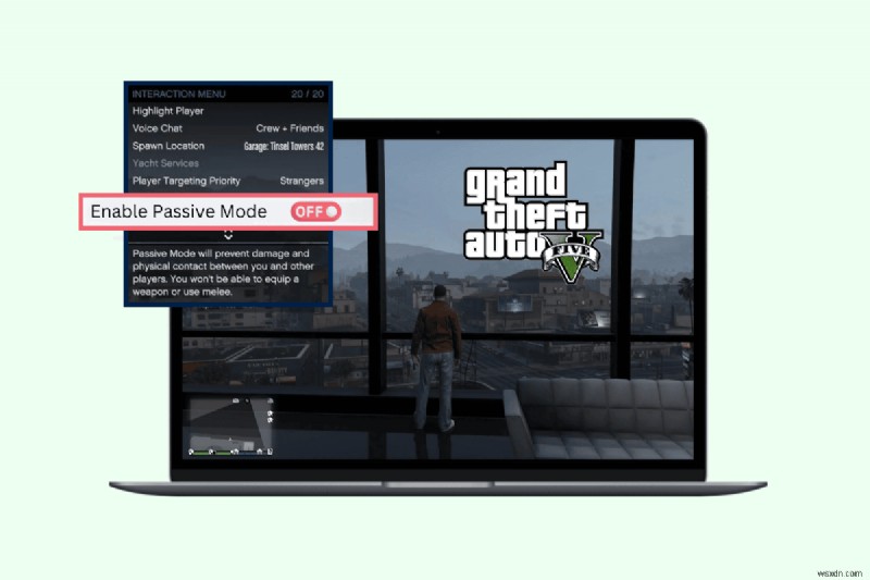【GTA5】パッシブモードを無効化する方法!PC・Xbox・PlayStation別に徹底解説