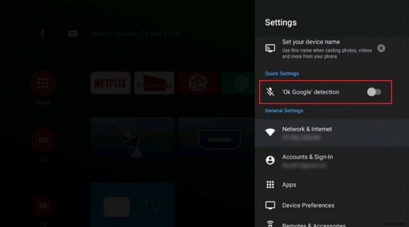 プライバシー保護のためにAndroid TVのGoogleアシスタントをオフにする方法